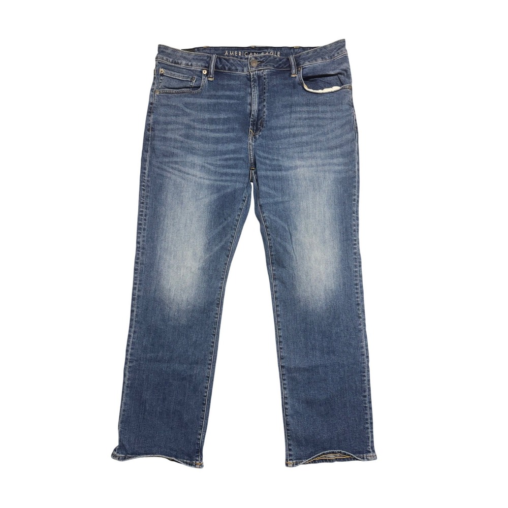 American Eagle Mens Original Bootcut Ne(x)t Level Flex Jeans Blue 38x32